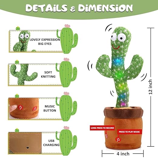 FRESHFNDS™ | Musical Dancing & Mimicry Cactus